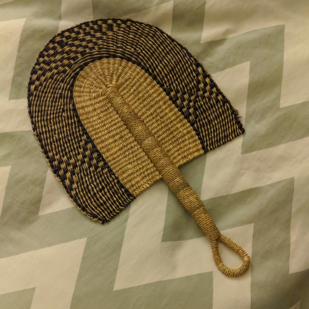 African hand fan